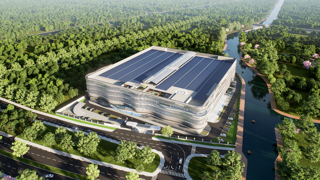 工業廠房建筑設計 工廠外立面設計案例-浙江愛菲亞新材料科技有限公司:上海大馳創新